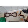 Image 5 : Leather Equestrian Breastcollar with Fleece Lining, Stirrups, Leg Wraps, and More