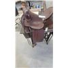Image 5 : Western Saddleby Great West Saddlery Founded by E.F. Hutchings in Wpg Early 1880s 16" Seat Show