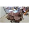 Image 7 : Western Saddleby Great West Saddlery Founded by E.F. Hutchings in Wpg Early 1880s 16" Seat Show