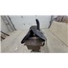 Image 2 : Black Leather Sidesaddle with Balance Strap Ascot Maker