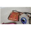 Image 3 : Guess 1981 Pink Faux Leather Satchel Handbag, Floral Leather Crossbody Bag, and More