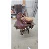 Image 1 : Elan by Collegiate English Side Saddle, Brown Leather with Suede Seat