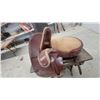 Image 2 : Elan by Collegiate English Side Saddle, Brown Leather with Suede Seat
