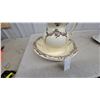 Image 3 : Cream and Brown Ceramic Wash Basin and Pitcher Set