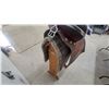 Image 5 : Peruvian Paso Authentic Western Parade Saddle with Floral Tooled Leather Seat and Silver-Tone