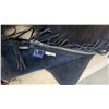 Image 3 : Bobstane Riding Dark Blue Suede Fringed Chaps Size Medium Long and Riding Pants