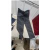 Image 6 : Bobstane Riding Dark Blue Suede Fringed Chaps Size Medium Long and Riding Pants