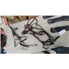 Image 3 : Horse Bridles and Black Synthetic Girths Including A.L.T. 30" Cinch and More