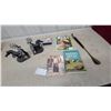 Image 1 : Cast Iron Western Horse and Spur Bookends, Storey's Guide to Raising Ducks, Shoehorn, and More