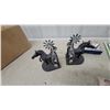 Image 3 : Cast Iron Western Horse and Spur Bookends, Storey's Guide to Raising Ducks, Shoehorn, and More