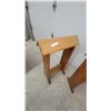 Image 3 : Pair of Wooden Saddle Stand