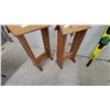 Image 5 : Pair of Wooden Saddle Stand