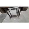 Image 3 : Antique Singer Treadle Sewing Machine Cabinet with Cast Iron Base and Drawers No Sewing Head