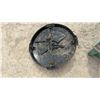 Image 10 : Black Plastic Stationary Compost Bin with Aeration Slots, Side Access Hatch, and Grated Base