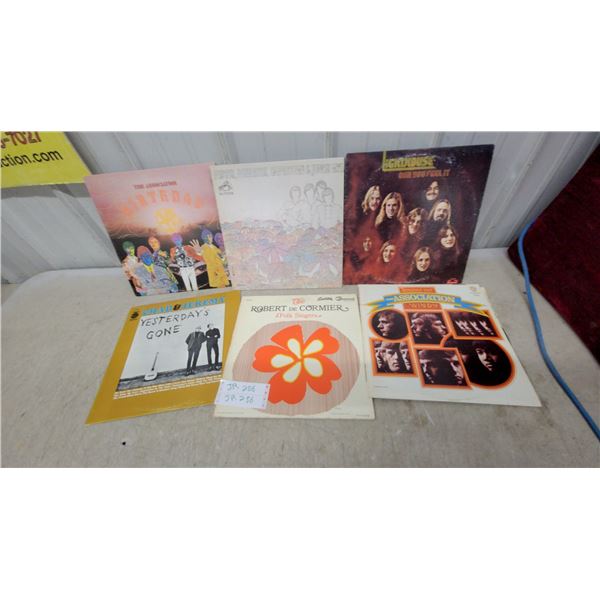 Vintage Vinyl LP Collection: The Association, Chad & Jeremy, the Monkees, and More 6x