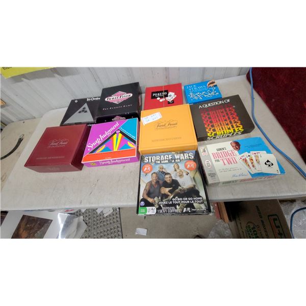 Storage Wars the Game by University Games, Trivial Pursuit, Scruples, and More