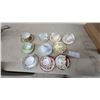 Image 1 : Collection of tenVintage Fine China Teacup and Saucer Sets with Floral Designs Ar.Albert Paragon
