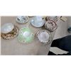Image 6 : Collection of tenVintage Fine China Teacup and Saucer Sets with Floral Designs Ar.Albert Paragon