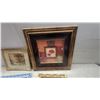 Image 4 : Assorted Picture Frames with Landscape and Floral Prints, Set of Four