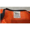 Image 3 : High-Visibility Safety Apparel Lot: Orange Mesh Vest, 4 Yellow and Black T-Shirts, Sz L?