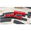 Image 19 : Christmas Village Collection with Ceramic Buildings, Train Set, Figurines, and More