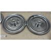 Image 2 : Vintage Chevrolet Turbine Style Hubcaps and Chrome Wheel Trim Rings, 1968-1972