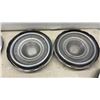 Image 3 : Vintage Chevrolet Turbine Style Hubcaps and Chrome Wheel Trim Rings, 1968-1972