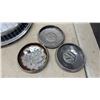 Image 3 : Vintage Ford and Volkswagen Hubcaps and Center Caps, 1960s-1990s