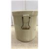 Image 5 : Sunburst Ceramics Ltd. 5-Gallon Stoneware Crock with Lid and Wire Bail Handles