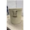 Image 6 : Sunburst Ceramics Ltd. 5-Gallon Stoneware Crock with Lid and Wire Bail Handles
