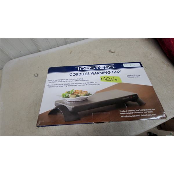Toastess Cordless Warming Tray New