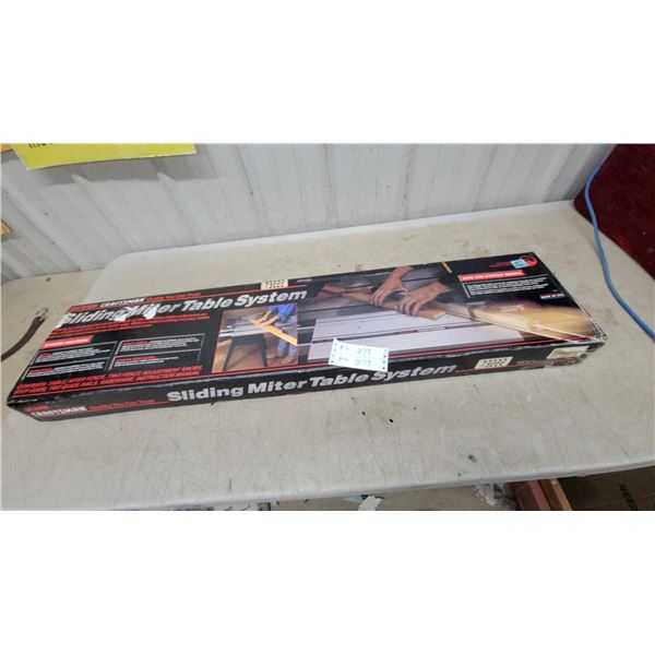 Craftsman Sliding Miter Table System Model 73222 for 10" and 12" Table Saws