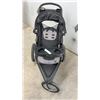 Image 2 : Baby Trend Expedition Jogger Stroller with Air Gear Ventilation, Black and Gray