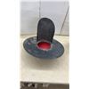 Image 2 : Pair of Vintage MIC Hayes Railroad Dwarf Signals with Red Fresnel Lenses