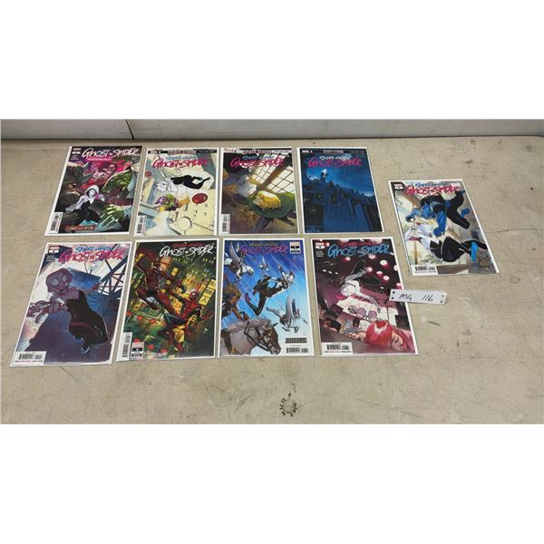 Spider-Gwen: Ghost-Spider #2-9 and Ghost-Spider Annual #1 Marvel Comics Lot of 9