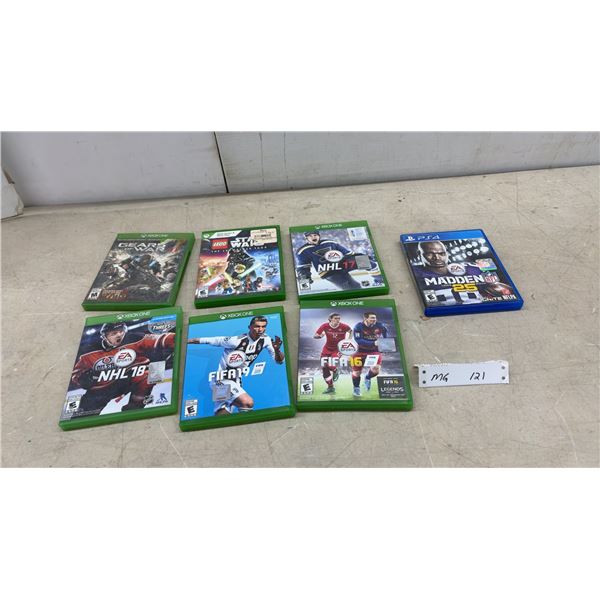 Xbox One and PlayStation 4 Video Games: FIFA, NHL, Gears of War, Madden, and More
