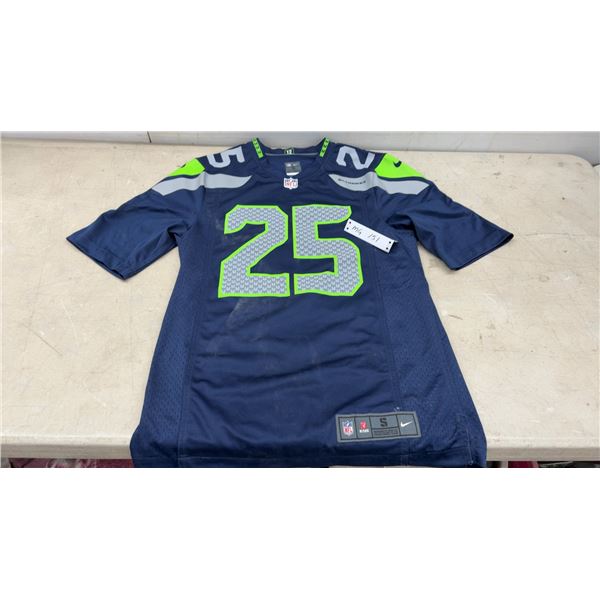 Nike NFL Seattle Seahawks Richard Sherman #25 Game Replica Jersey, Men's Size Small