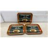 Image 7 : Vintage Coca-Cola Advertising Serving Trays and 1882-1982 Brandon Manitoba Centennial Trays and Mor