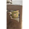 Image 8 : Vintage Rusty Tonka Pressed Steel Front-End Loader and Cabela Leather-Wrapped Hip Flask