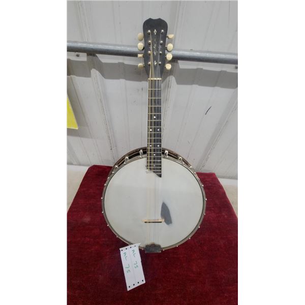 Banjo-Mandolin, 8-String, Mother-Of-Pearl Inlay, Circa 1920
