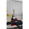 Image 1 : Squier Fairlane Four-String Electric Bass Guitar with Gig Bag