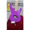 Image 2 : Kramer Baretta Special Electric Guitar, Purple Finish, Single Humbucker, Tremolo Bridge