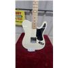 Image 2 : Telecaster-Style Electric Guitar with Cream Finish, Maple Neck, and Black Pickguard