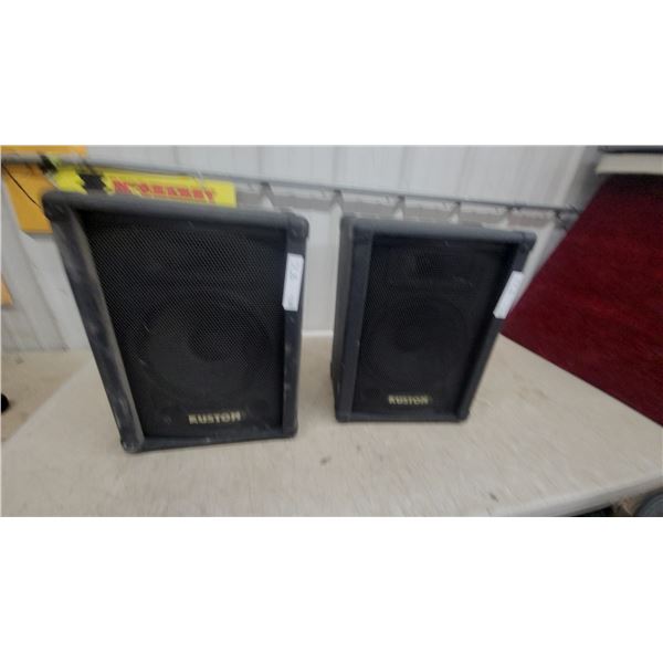 Kustom KSC10 Passive Speakers, 8 Ohm, 60 Watts RMS, Pair