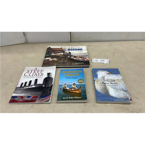 Four Manitoba Books: A Red Sea Rising, a Steep Climb, and More