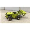 Image 10 : Vintage Tonka Vehicles Including Custom Van, Articulated Loader, Bulldozer, Jeepster