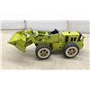 Image 12 : Vintage Tonka Vehicles Including Custom Van, Articulated Loader, Bulldozer, Jeepster