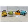 Image 1 : Vintage Tonka Vehicles Including Custom Van, Articulated Loader, Bulldozer, Jeepster