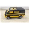 Image 5 : Vintage Tonka Vehicles Including Custom Van, Articulated Loader, Bulldozer, Jeepster