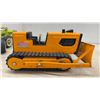 Image 9 : Vintage Tonka Vehicles Including Custom Van, Articulated Loader, Bulldozer, Jeepster
